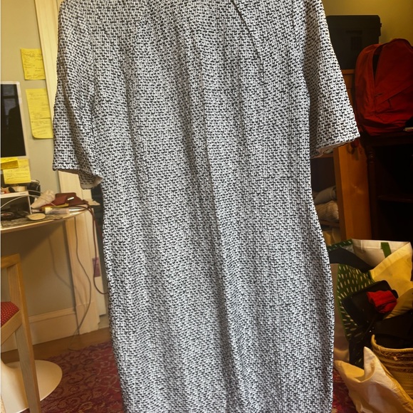 St. John Black and White Tweed Dress Suit - Picture 3 of 6